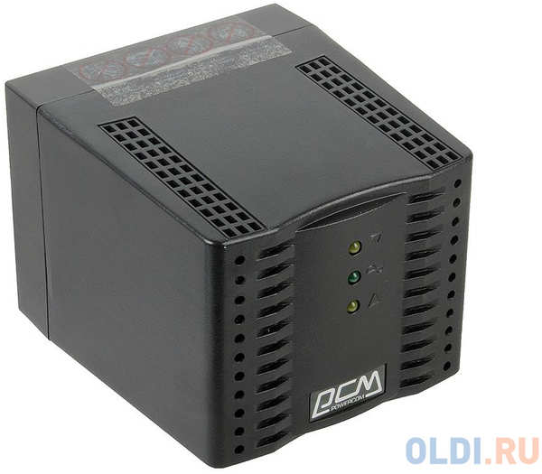 Стабилизатор напряжения Powercom TCA-1200 Black (4 EURO) 434628087