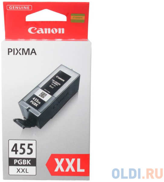 Картридж Canon PGI-455PGBKXXL 1000стр Черный 434628954