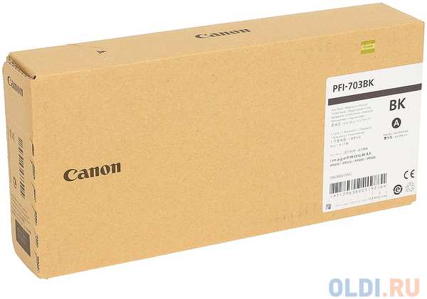 Картридж Canon PFI-703 BK для iPF815 825