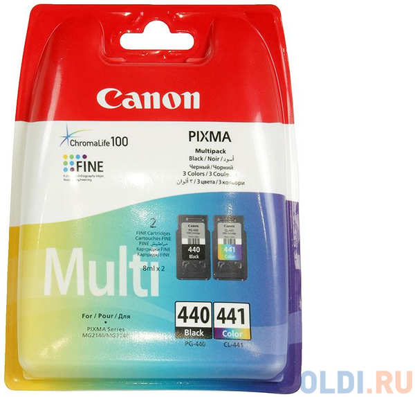 Картридж Canon PG-440/CL-441 MultiPack для PIXMA MG3140/MG2140 434633687