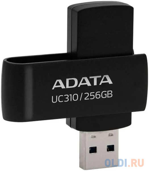 ADATA Флеш Диск A-DATA 256GB UC310, USB 3.2, черный 4346400651