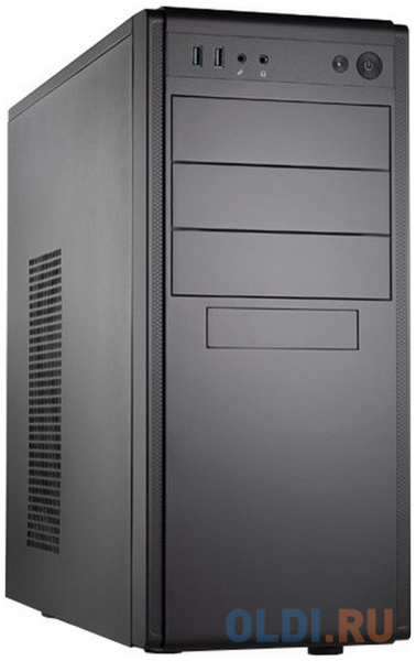 Case Foxline FL-886-FL500S-U32 ATX case, w/PSU 500W 12cm, w/2xUSB3.0, w/ pwr cord, w/o FAN