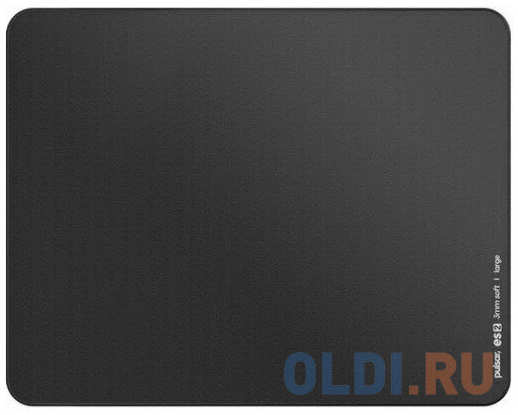 Игровой коврик Pulsar ES2 Mouse Pad 4mm L 420x330 Black 4346400902