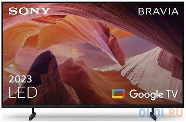 Телевизор LED Sony 75″ KD-75X80L BRAVIA черный 4K Ultra HD 60Hz DVB-T DVB-T2 DVB-C DVB-S DVB-S2 USB WiFi Smart TV 4346403452