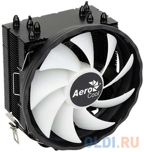 Кулер для процессора Aerocool Rave 4 ARGB Intel LGA 1156 AMD AM2 AMD AM2+ AMD AM3 AMD AM3+ AMD FM1 AMD FM2 AMD FM2+ AMD AM4 Intel LGA 1200 LGA775 LGA1 4346403976
