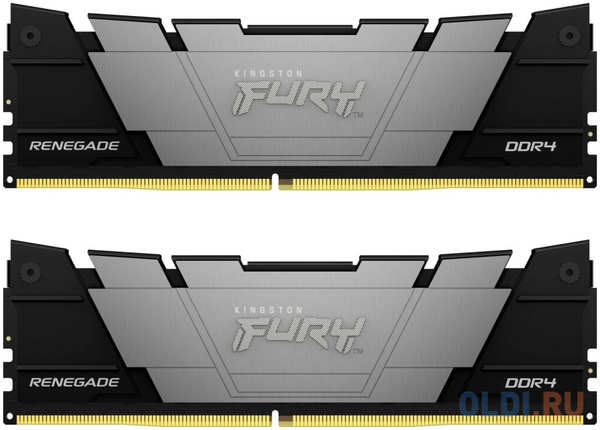 Оперативная память для компьютера Kingston Fury Renegade DIMM 32Gb DDR4 3600 MHz KF436C16RB12K2/32