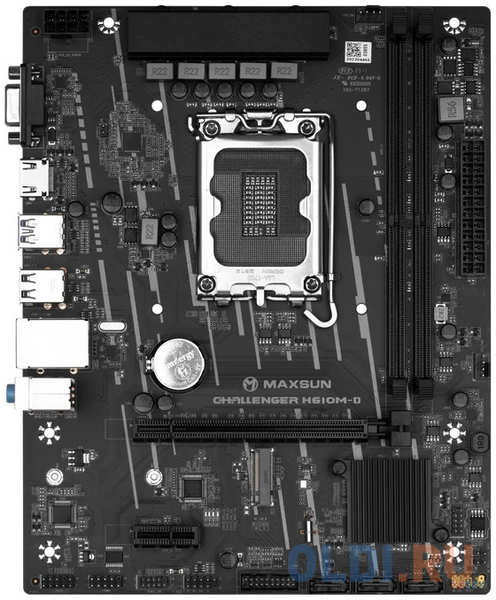 Материнская плата Maxsun Challenger H610M-D 4346404341