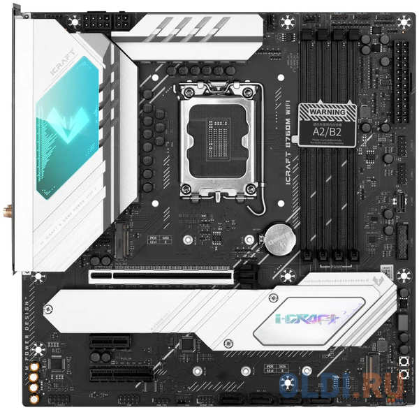 Материнская плата MB Maxsun LGA1700 1*PCIEx16, 1*PCIEx1, 1*PCIEx4, 3*M.2 , 4*SATA3, HDMI+DP, mATX, 4*DDR5