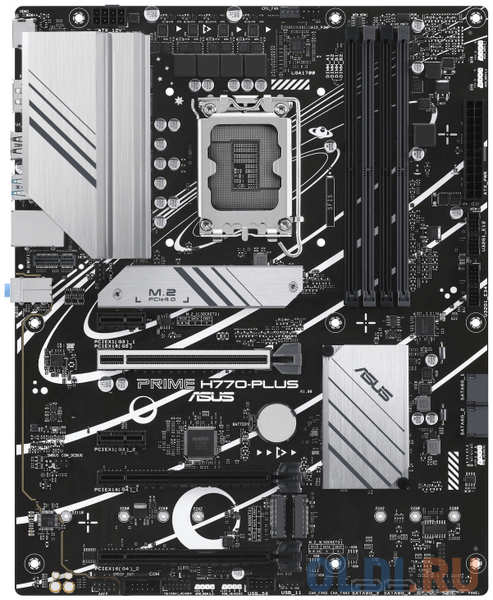 Материнская плата Asus PRIME H770-PLUS Soc-1700 Intel H770 4xDDR5 ATX AC`97 8ch(7.1) 2.5Gg RAID+HDMI+DP 4346404663