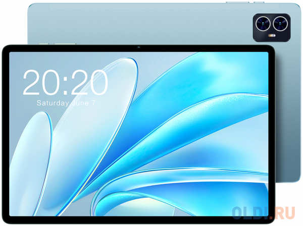 Планшет Teclast M50HD T606 (1.6) 8C RAM8Gb ROM128Gb 10.1″ IPS 1920x1200 3G 4G Android 13 голубой 13Mpix 5Mpix BT GPS WiFi Touch microSD 256Gb 600 4346406298