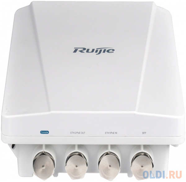 Ruijie Networks Ruijie Outdoor Wireless Access Point, IP68 rating, built-in omnidirectional smart antenna and lightning arrester, 33 MIMO, 3 spatial streams, support 4346407458