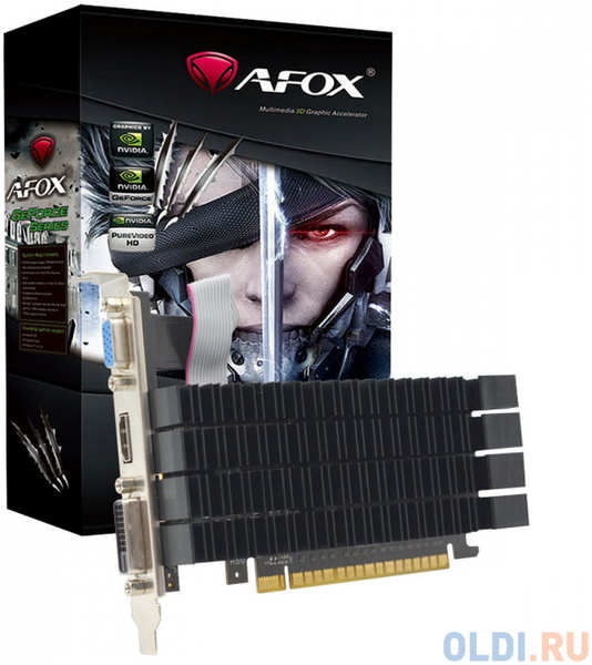 Afox GT730 2G DDR3 64bit heatsink DVI HDMI 4346407474
