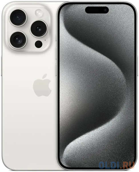 Смартфон Apple iPhone 15 Pro 256Gb, A3104, белый титан 4346408290
