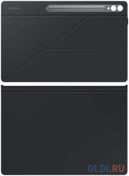Чехол Samsung для Samsung Galaxy Tab S9 Ultra Smart Book Cover полиуретан черный (EF-BX910PBEGRU) 4346410095