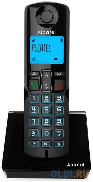 Р/Телефон Dect Alcatel S250 RU черный АОН 4346410181