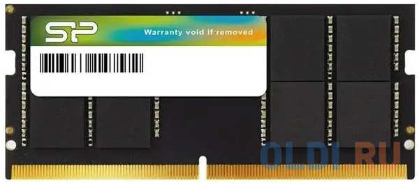 Модуль памяти Silicon Power 16GB 4800МГц DDR5 CL40 SODIMM 2Gx8 SR 4346410197