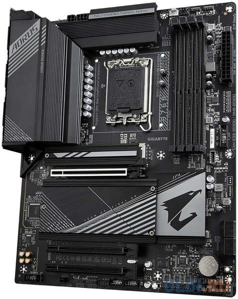 Материнская плата Gigabyte B760 AORUS ELITE AX DDR4 Soc-1700 Intel B760 4xDDR5 ATX AC`97 8ch(7.1) 2.5Gg RAID+HDMI+DP
