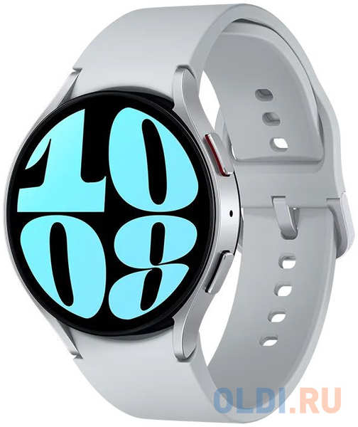 Смарт-часы Samsung Galaxy Watch6 44мм 1.5″ AMOLED корп.серебристый рем.серый (SM-R940NZSACIS) 4346410657