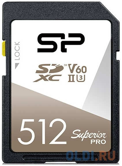 Карта памяти SD XC 512 ГбGb Silicon Power Superior Pro 4346410847