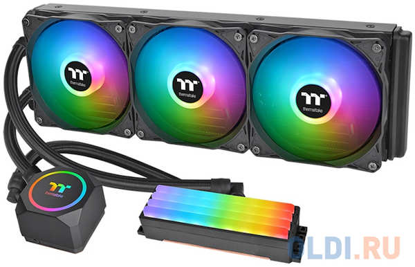 Thermaltake Floe RC360 CPU&Memory AIO Liquid Cooler [CL-W290-PL12SW-A] /All-in-one liquid cooling system/ARGB Fan*3/memory not include 4346411162