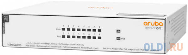 HP Aruba Instant On 1430 8G Class4 PoE 64W Switch Switch 4346411206