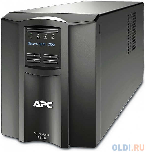 Источник бесперебойного питания APC Smart-UPS SMT1500IC 1000Вт 1500ВА черный