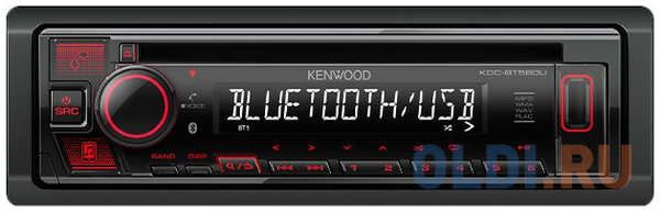 Автомагнитола CD Kenwood KDC-BT560U 1DIN 4x50Вт 4346412988