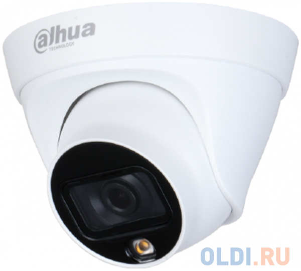 DAHUA Уличная купольная IP-видеокамера Full-color2Мп; 1/2.8” CMOS; объектив 2.8мм; чувствительность 0.005лк@F1.6 сжатие: H.265+, H.265, H.264+, H.264 4346413279