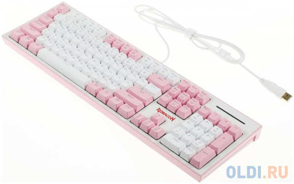 Клавиатура Defender Hades Pink Pink-White USB 4346413399