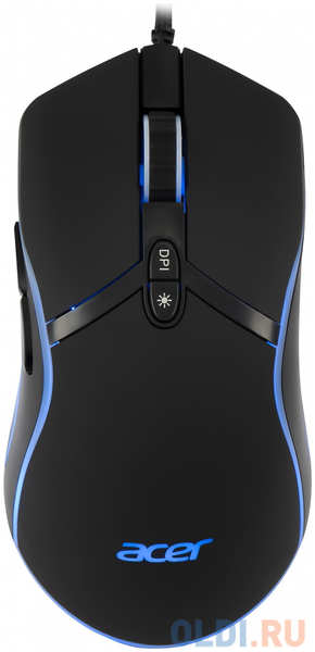 Мышь Acer OMW144 черный оптическая (3200dpi) USB (7but) 4346413447