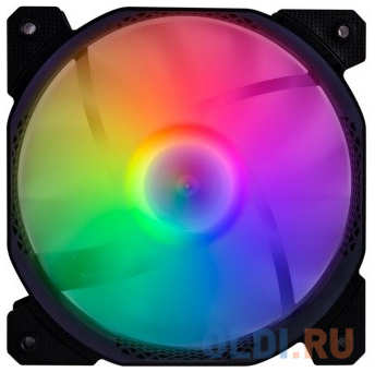 1STPLAYER F1-PLUS / 140mm, LED 5-color, 1000rpm, 3pin / F1-PLUS-BK / bulk