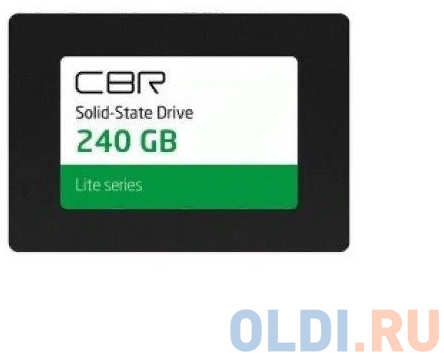 SSD накопитель CBR Lite 240 Gb SATA-III 4346413899