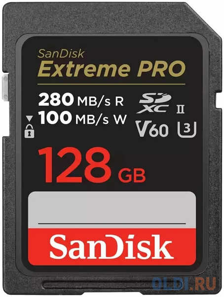 Карта памяти SD XC 128 ГбGb SanDisk Extreme Pro 4346415112