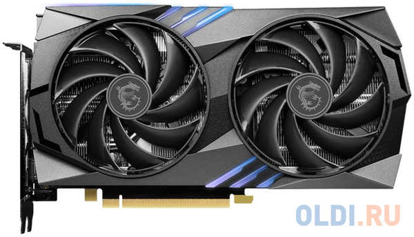 Видеокарта MSI PCI-E 4.0 RTX 4060 Ti GAMING 8G NVIDIA GeForce RTX 4060TI 8192Mb 128 GDDR6 2550/18000 HDMIx1 DPx3 HDCP Ret