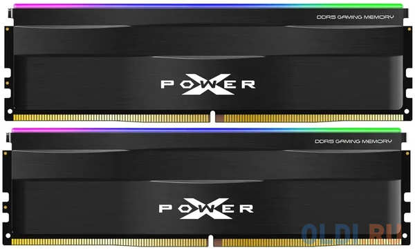 Оперативная память для компьютера Silicon Power XPower Zenith RGB DIMM 64Gb DDR5 5600 MHz SP064GXLWU560FDF