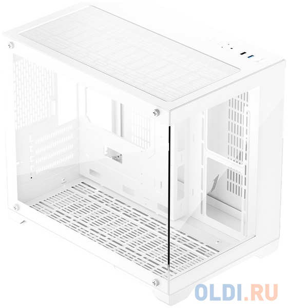 Корпус microATX 1stPlayer MEGAVIEW MV6-T Без БП