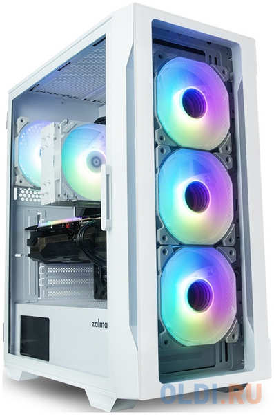 Корпус MidiTower Zalman I3 NEO TG white (Zalman I3 NEO TG White) (без блока питания) 4346417174