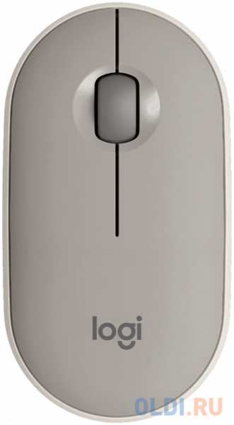 Мышь/ Logitech M350 Pebble Bluetooth Mouse - SAND