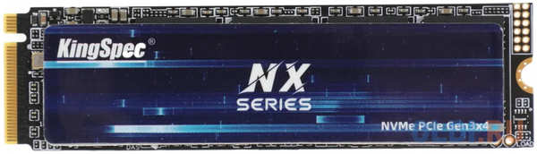 Kingspec SSD NX-2TB 2280, 2048GB, M.2(22x80mm), NVMe, PCIe 3.0 x4, 3D TLC, R/W 3500/3200MB/s, IOPs 380 000/320 000, TBW 2000, DWPD 0.89 (3 года) 4346419730