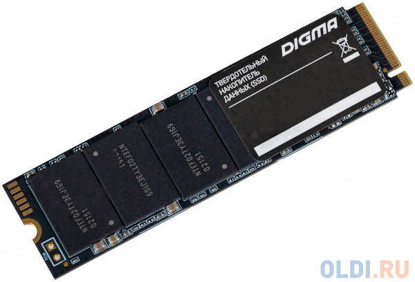 Накопитель SSD Digma PCI-E 3.0 x4 512Gb DGSM3512GM23T Mega M2 M.2 2280 4346422604