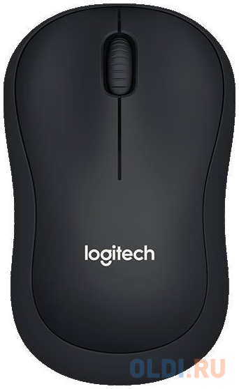 Мышь беспроводная Logitech B220 чёрный USB + радиоканал 4346423685