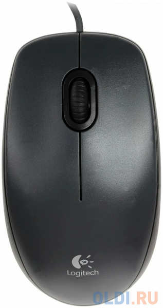 Мышь проводная Logitech M100 серый USB 4346423689