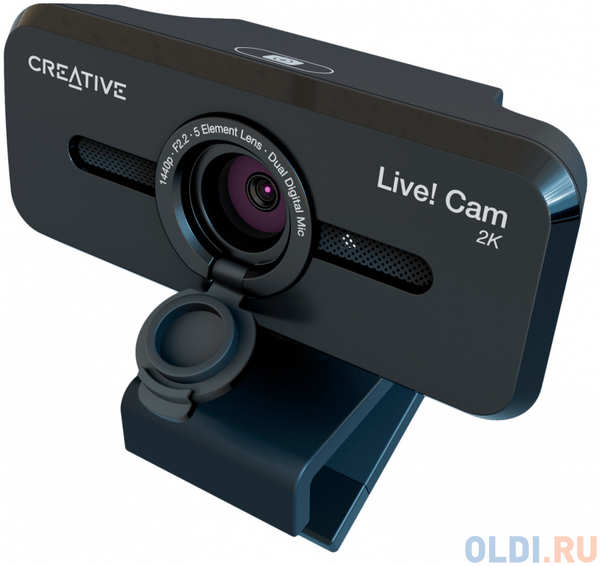Web-камера Creative Live! Cam SYNC V3, черный [73vf090000000] 4346423868