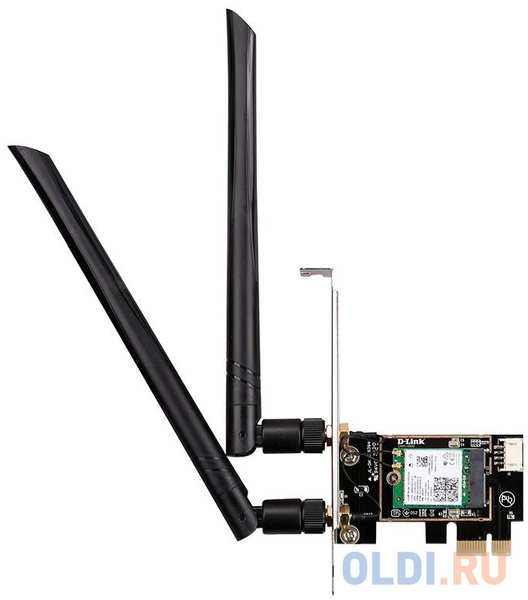 Сетевой адаптер WiFi D-Link DWA-X582/RU/A2A AX3000 PCI Express (ант.внеш.съем) 2ант. 4346423888
