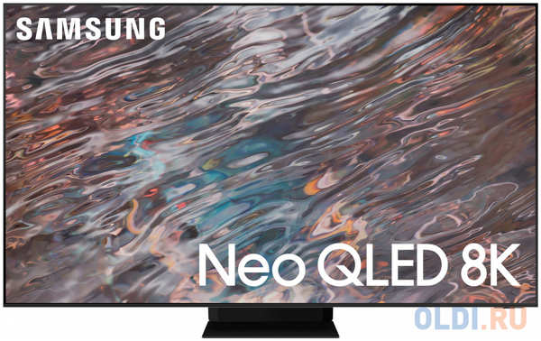 Телевизор QLED Samsung 85″ QE85QN800BUXCE Q черный 8K Ultra HD 120Hz DVB-T2 DVB-C DVB-S2 USB WiFi Smart TV (RUS) 4346424456