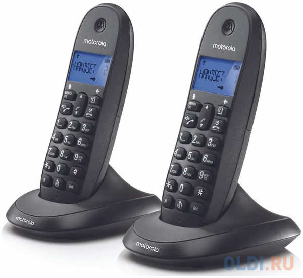 Р/Телефон Dect Motorola C1002LB+ черный 4346426057