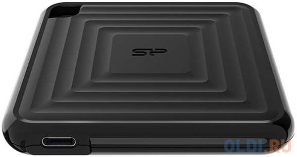 Внешний SSD диск 1.8″ 256 Gb USB Type-C Silicon Power PC60 черный 4346426504