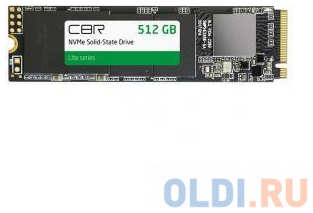 SSD накопитель CBR SSD-512GB-M.2-LT22 512 Gb PCI-E 3.0 x4 4346426547