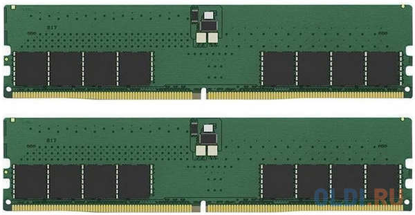 Оперативная память для компьютера Kingston ValueRAM DIMM 64Gb DDR5 4800 MHz KVR48U40BD8K2-64 4346427303