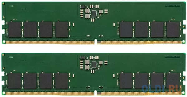 Оперативная память для компьютера Kingston ValueRAM DIMM 32Gb DDR5 5600 MHz KVR56U46BS8K2-32